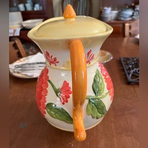 Colorful and Bright Pitcher & Cookie Jar (?)